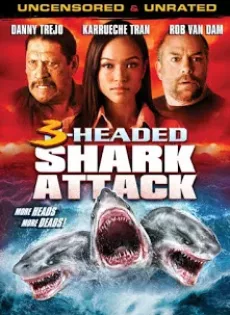 ดูหนัง 3 Headed Shark Attack (2015) โคตรฉลาม 3 หัวเพชฌฆาต ซับไทย เต็มเรื่อง | 9NUNGHD.COM
