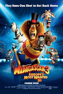 Madagascar 3: Europe’s Most Wanted (2012) มาดากัสการ์ 3 ข้ามป่าไปซ่ายุโรป